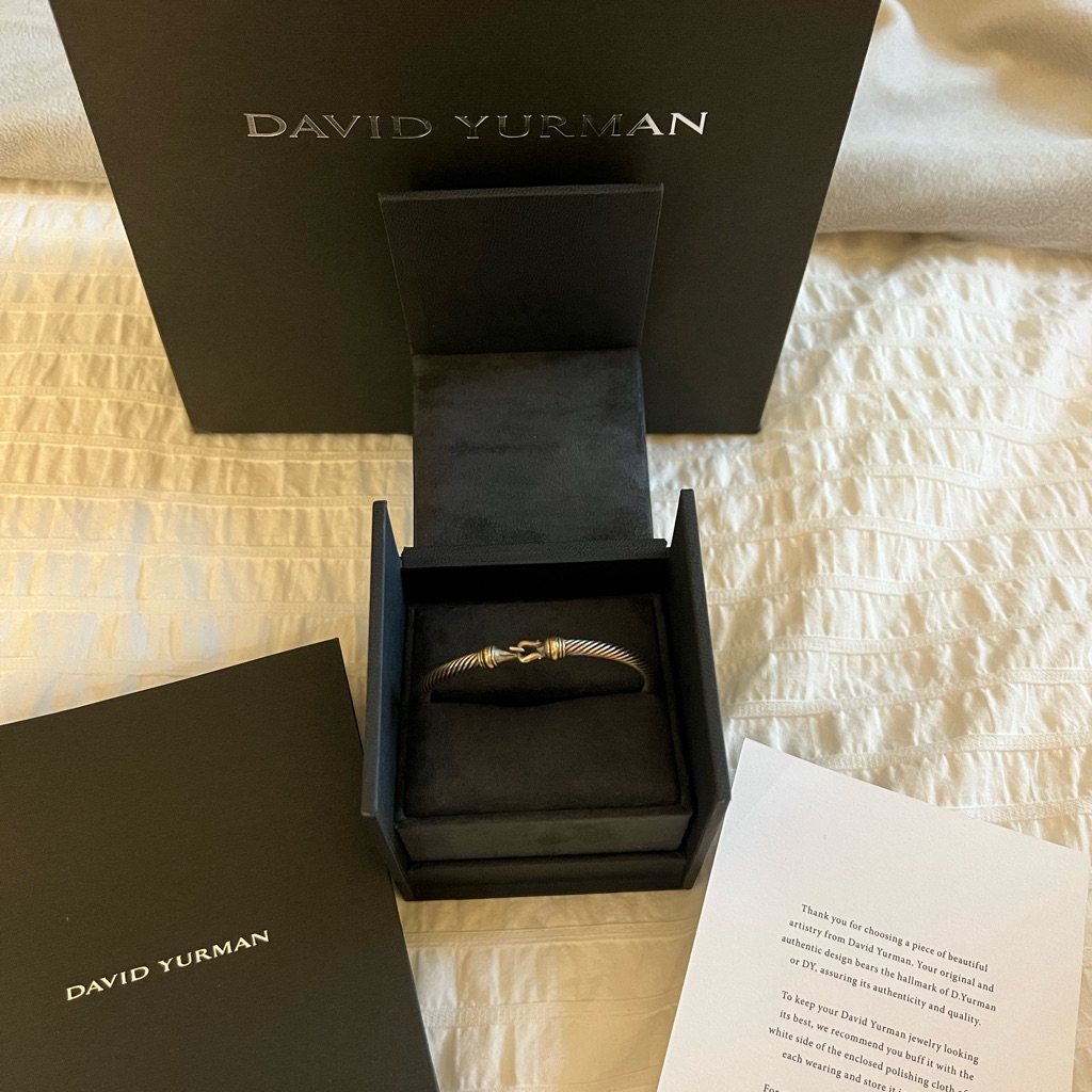 David Yurman Cable Buckle Bracelet 348$